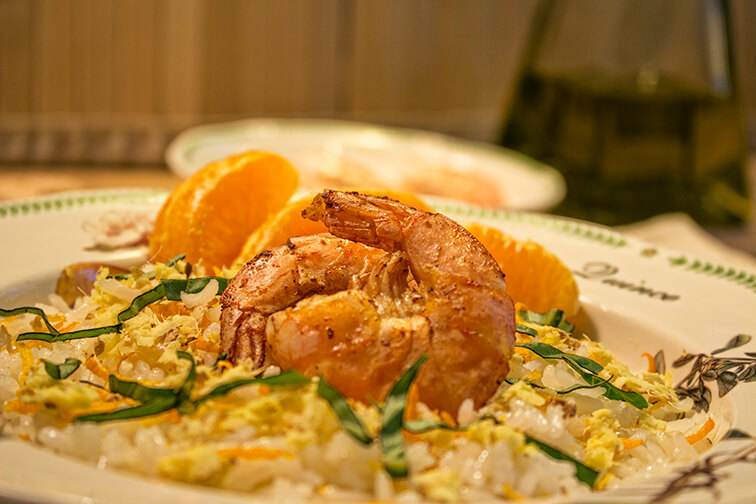 ARROZ JENGIBRE Y NARANJA