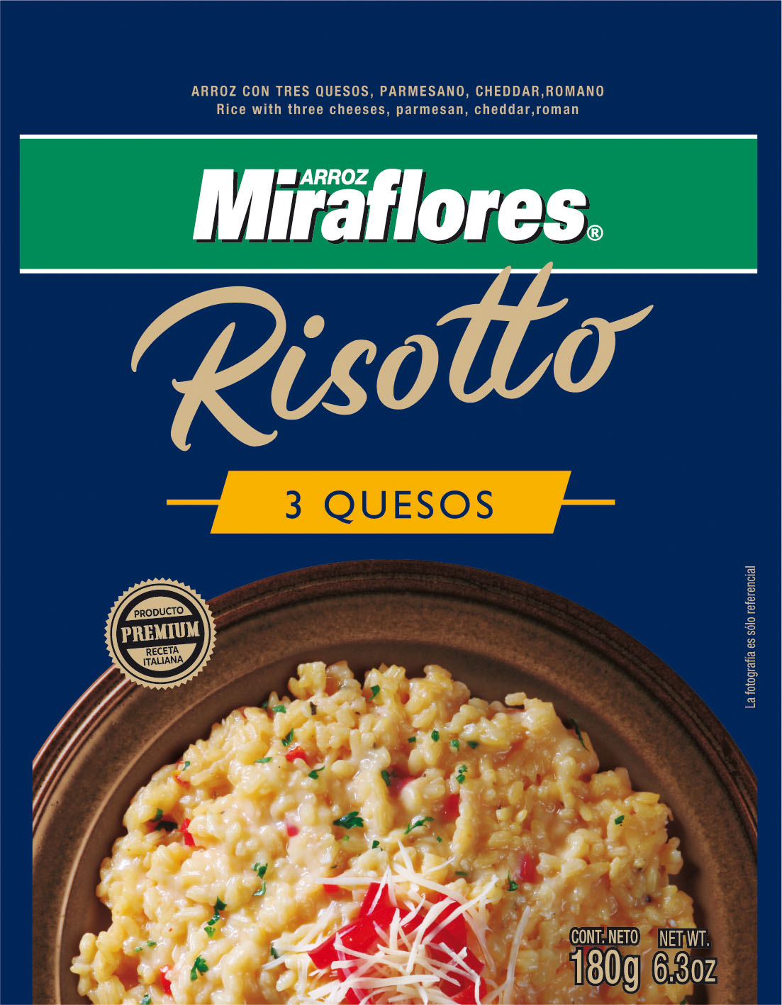 Risotto 3 quesos