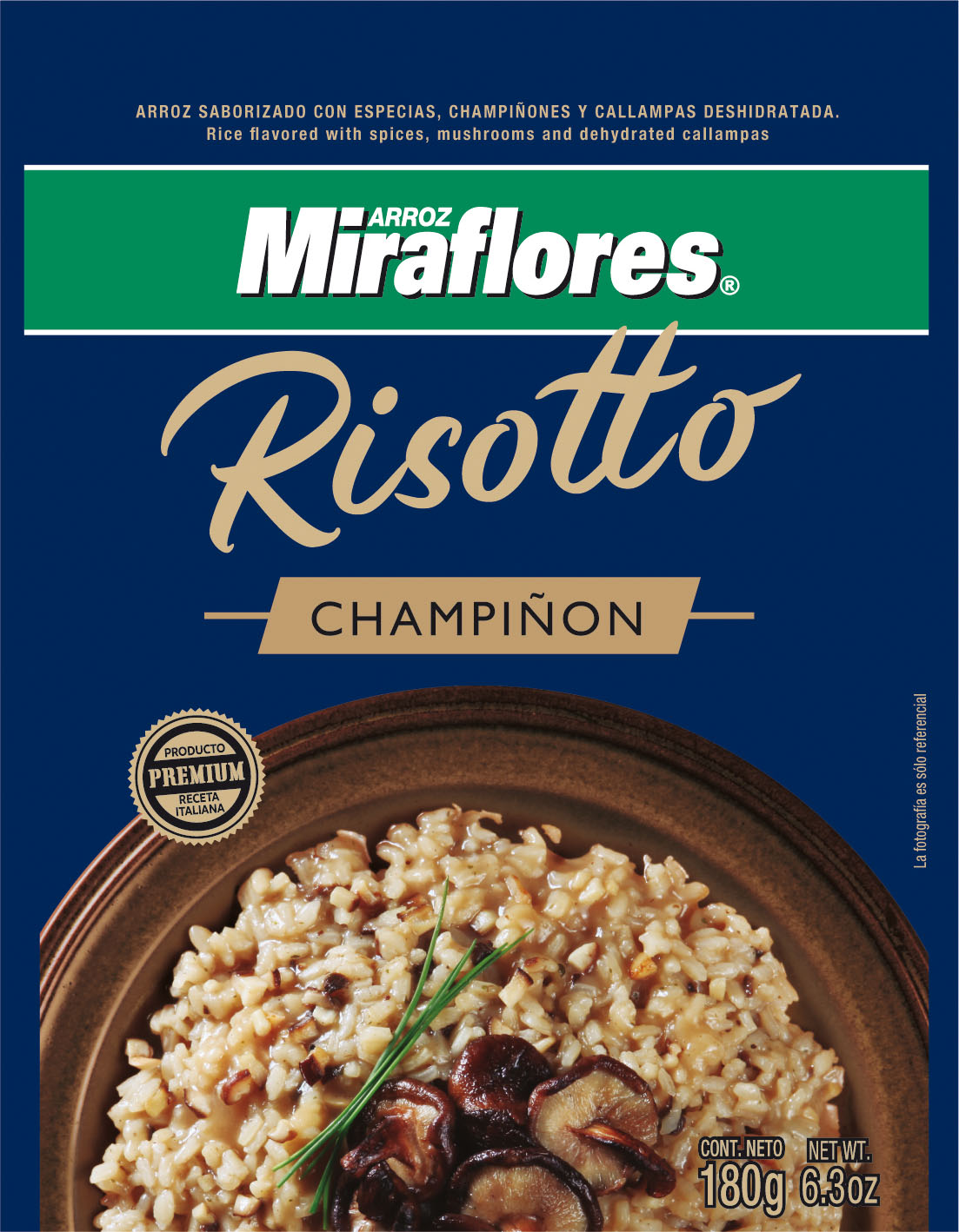 risotto champiñon