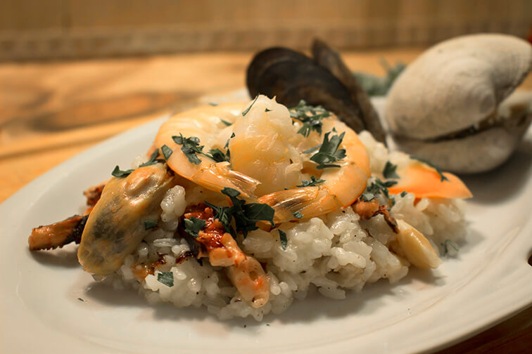 RISOTTO DE MARISCOS