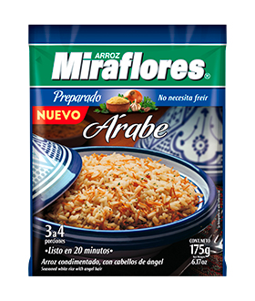 ARROZ PREPARADO ÁRABE