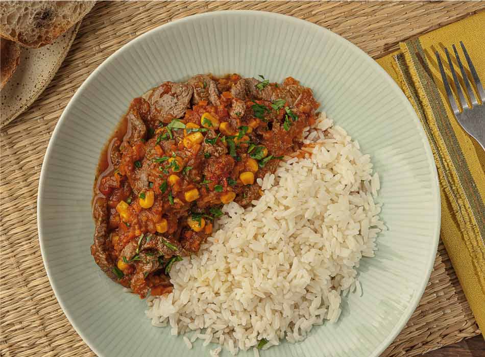 Arroz Pregraneado con Tomaticán